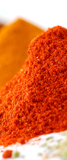 ​  Add a touch of spice to your meal to ramp up flavor, health benefits