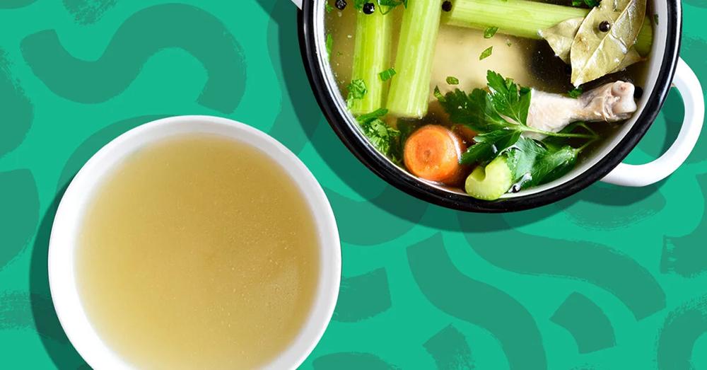 ​  Broth or soup for the common cold