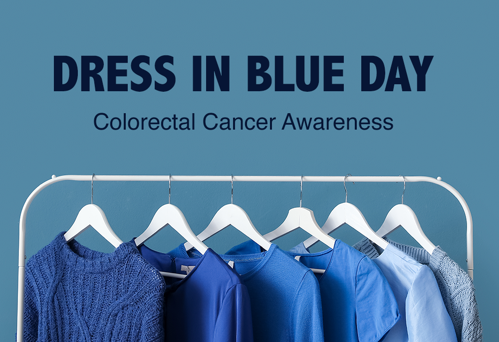 ​  National Dress in Blue Day