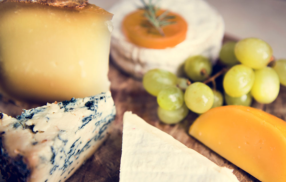 ​  Probiotics in cheese to aid digestion