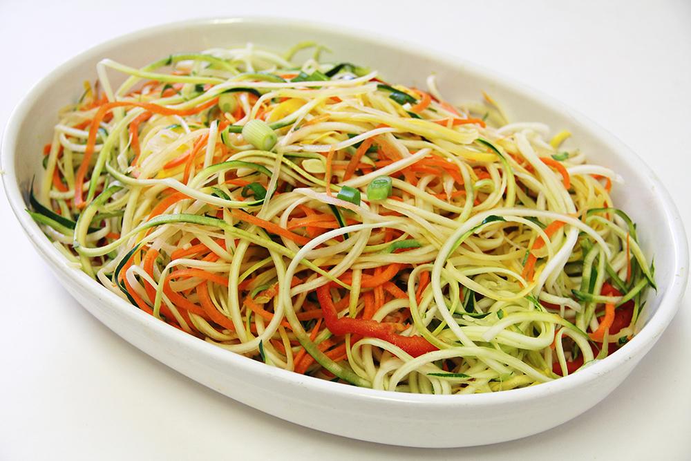 ​  Super Simple Zucchini Salad