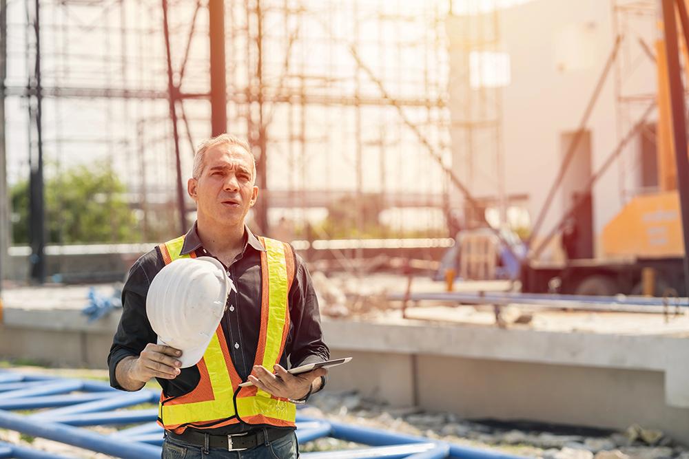 ​  Working in the sun: Heating of the head may affect safety, performance