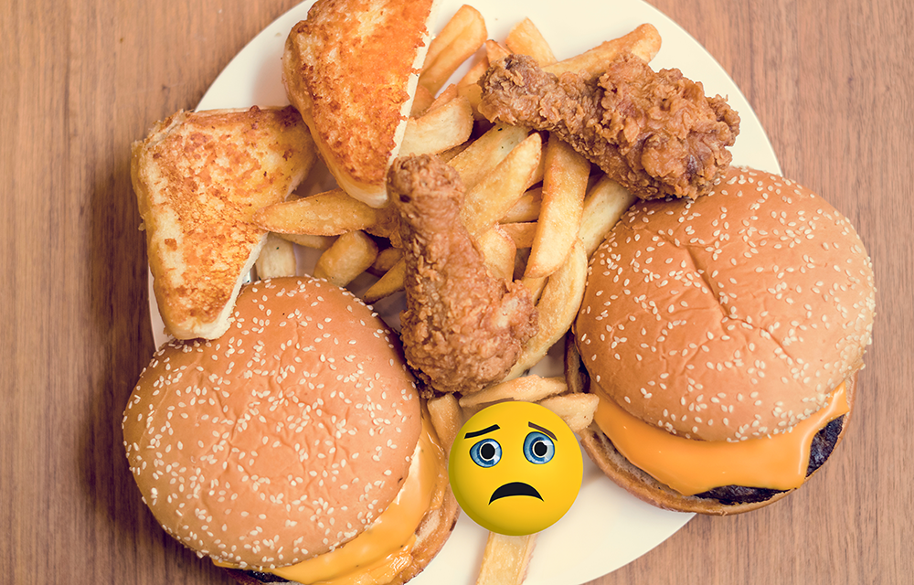 A high-fat diet may fuel anxiety