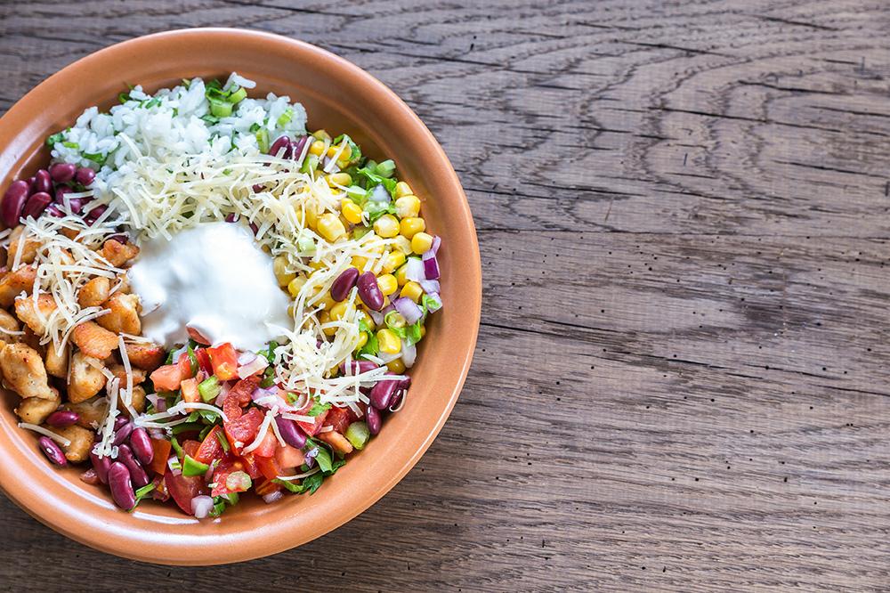 Burrito Bowls serve up less calories