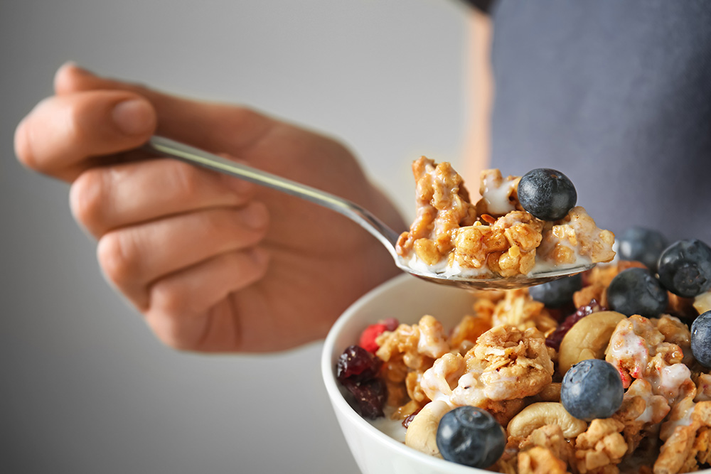 Cereal is not just for breakfast
