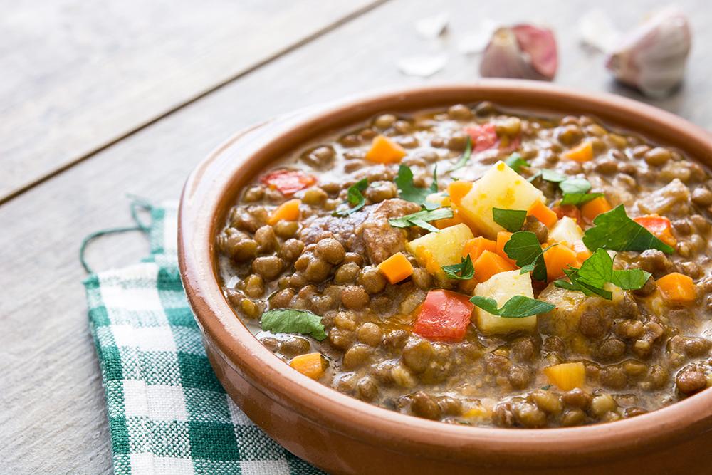 Delicious Lentil Soup – just in time for lent!