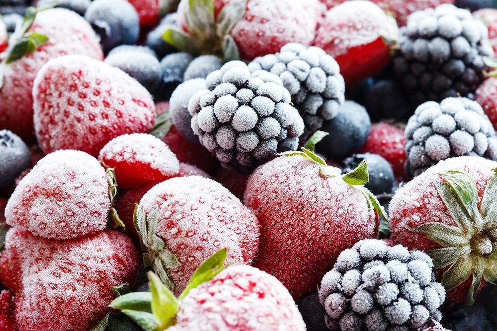 Frozen fruits and vegetables healthy alternative