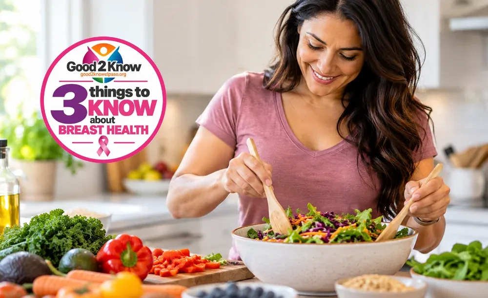 Alimentación teniendo en cuenta la salud mamaria