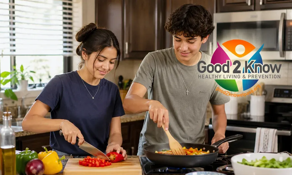 Cooking Up Confidence: Teens benefit from time in the kitchen