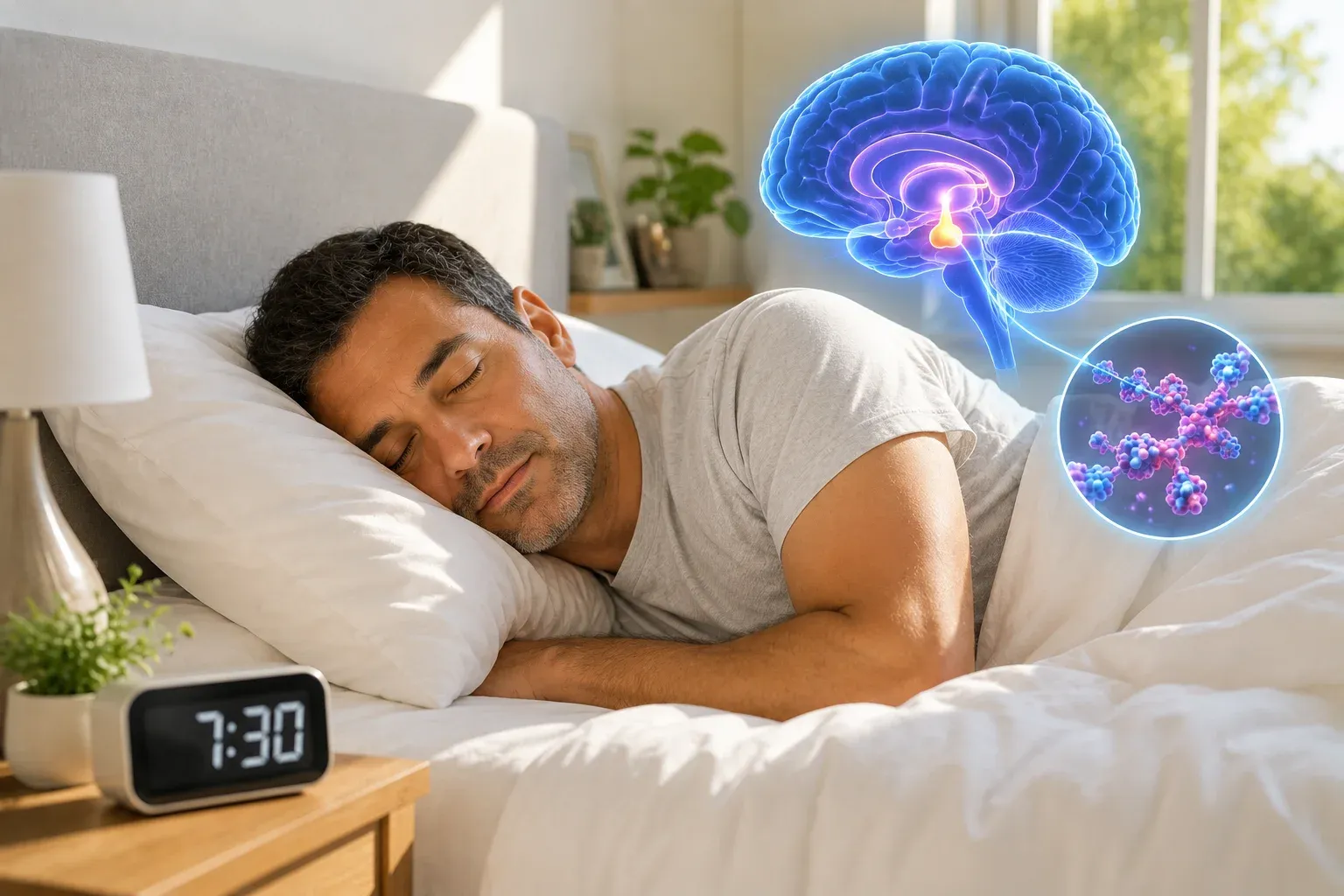 Deep sleep circuit that builds muscle, burns fat, and boosts the brain