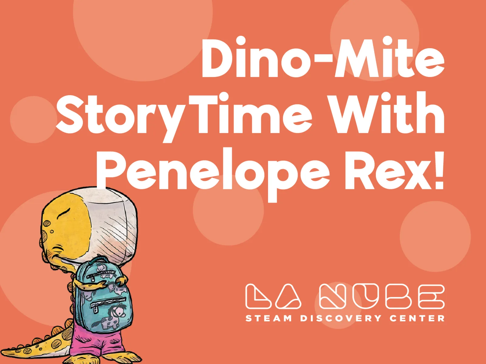 Dino-Mite Story Time with Penelope Rex!