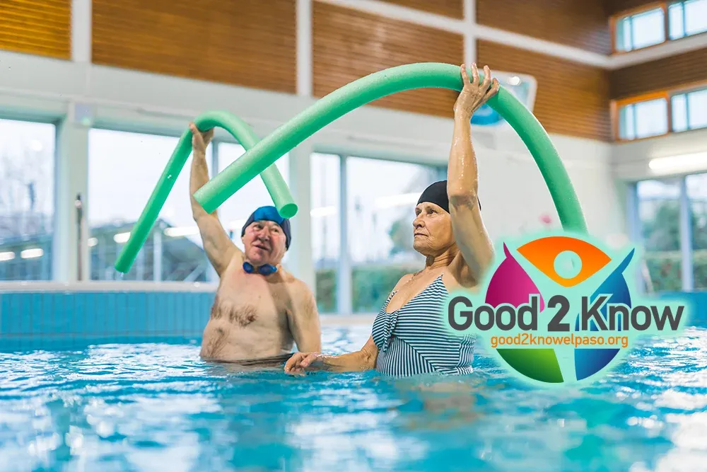 Do the pool noodle workout