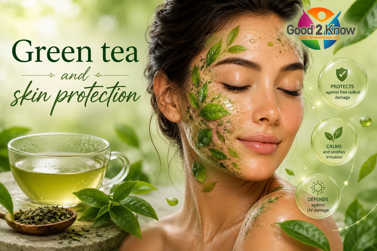 Green Tea: Your Skin’s Daily Defense Boost
