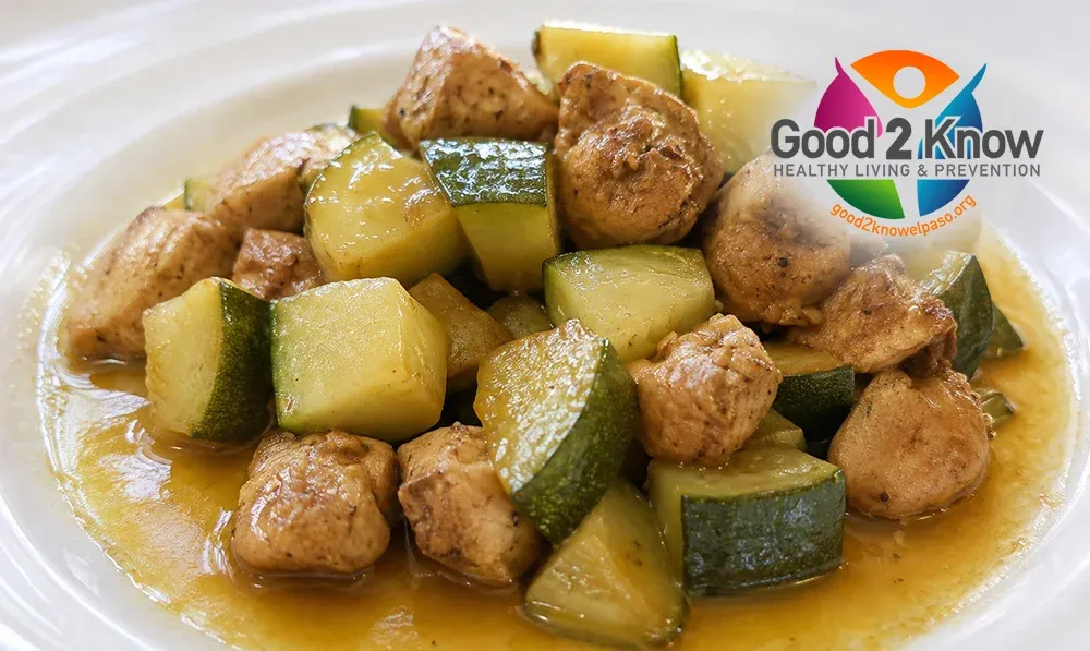 Healthy Calabacitas con Pollo