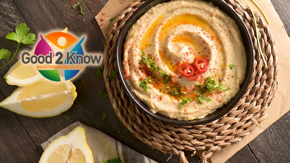 Hummus packs a humdinger of nutrition, great for gut health, weight loss