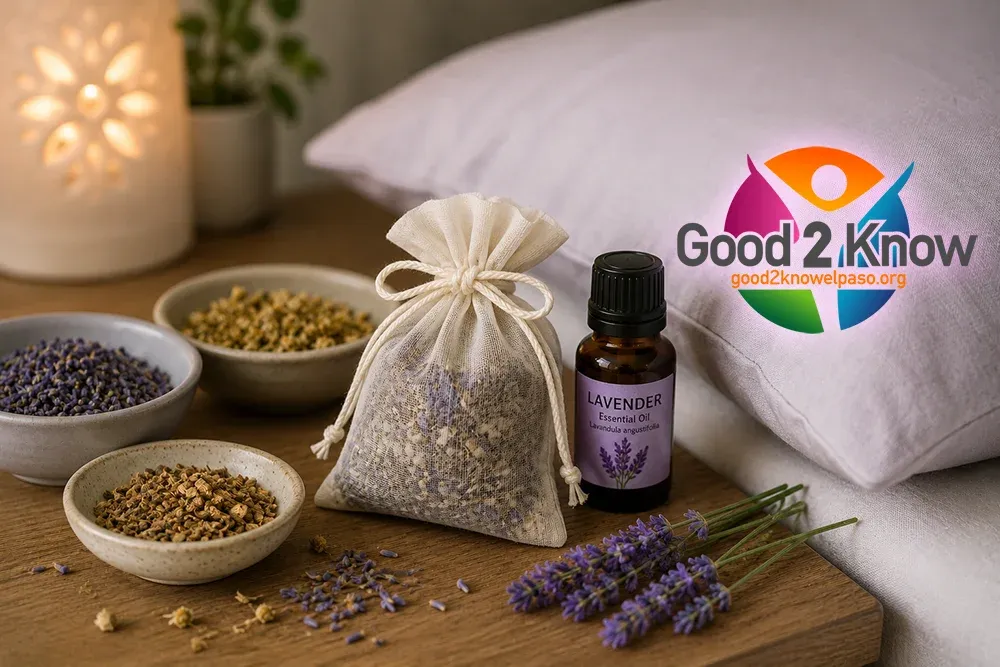 Make your own sleep sachet to place under your pillow
