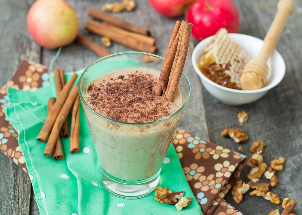 The perfect autumn spiced smoothie