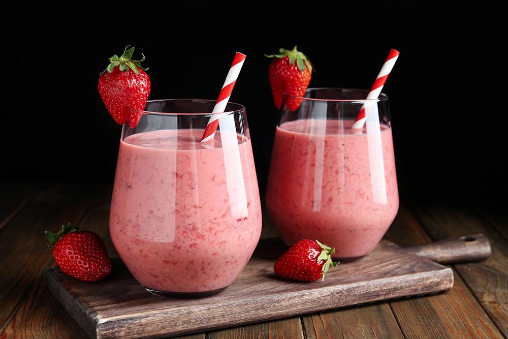 This yogurt smoothie packs a nutritional punch