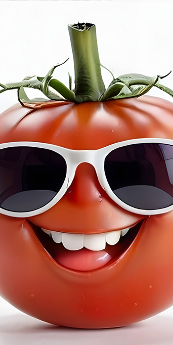 Los tomates pueden mantener su piel sonrosada
